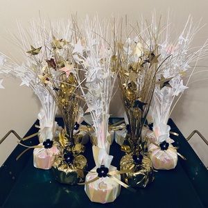 STARBURST WEIGHT CENTERPIECES